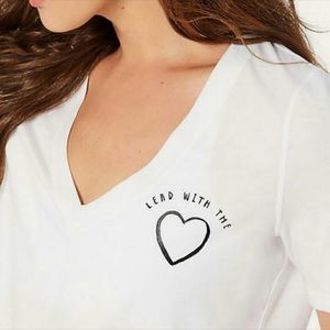 Lululemon Limited Edition “Lead with the ❤️” tee